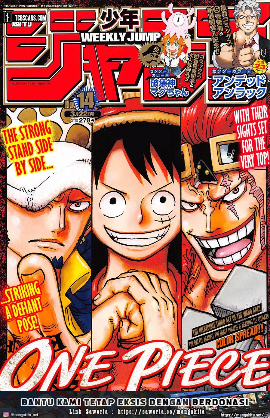 One Piece — Chapter 1006, halaman 2