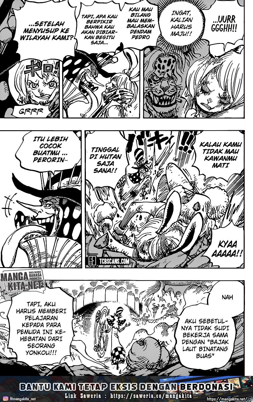 One Piece — Chapter 1006, halaman 8