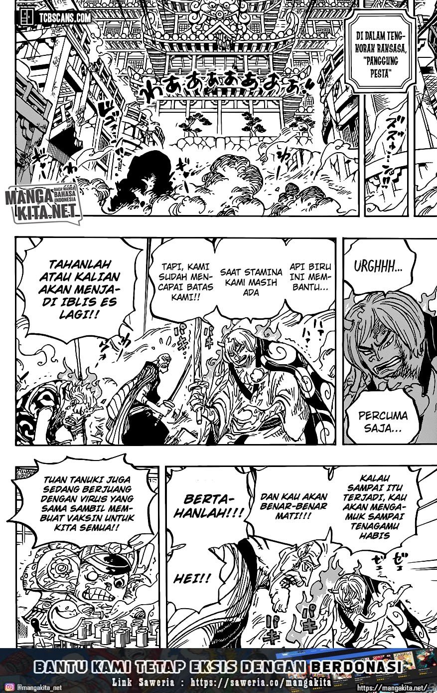 One Piece — Chapter 1006, halaman 9
