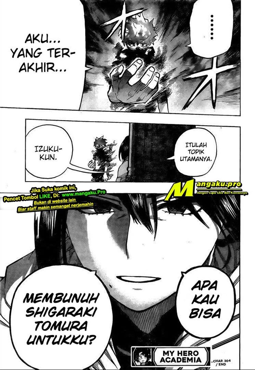 Boku no Hero Academia — Chapter 304, halaman 12