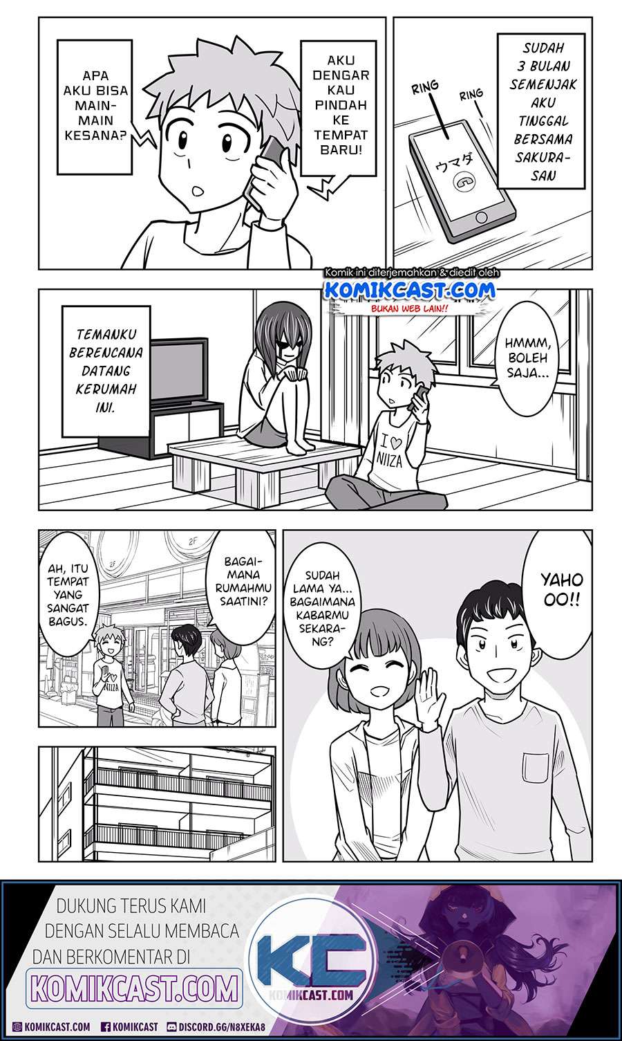 A Story about Living with a Ghost who will Attain Enlightenment in a Year — Chapter 4, halaman 2
