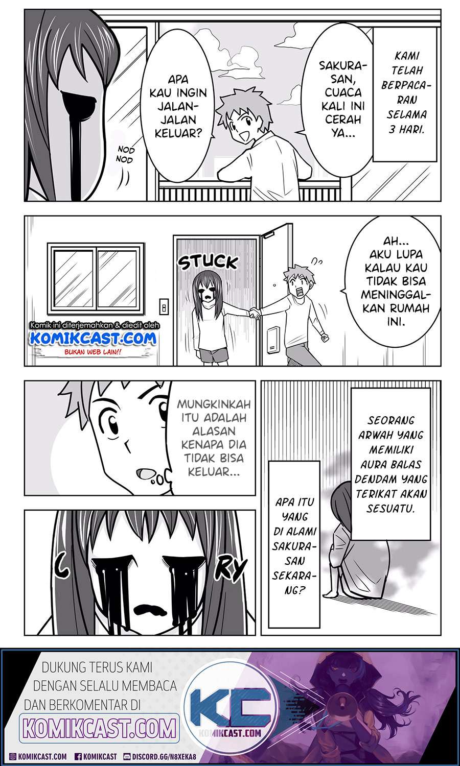 A Story about Living with a Ghost who will Attain Enlightenment in a Year — Chapter 3, halaman 2