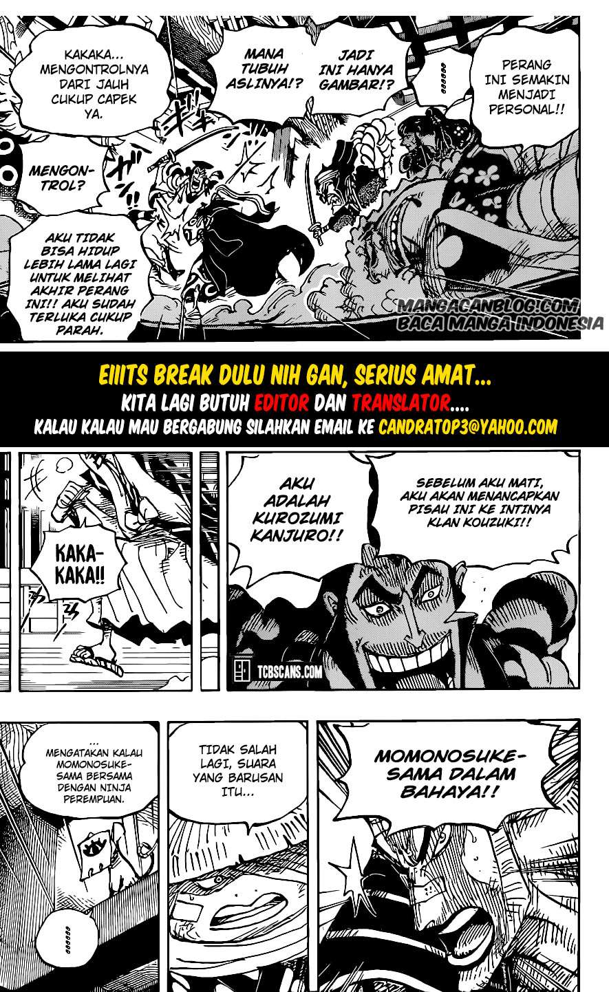 One Piece — Chapter 1008, halaman 7