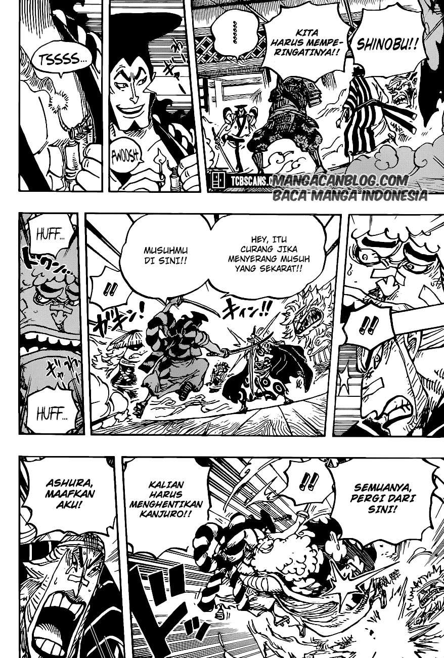 One Piece — Chapter 1008, halaman 8