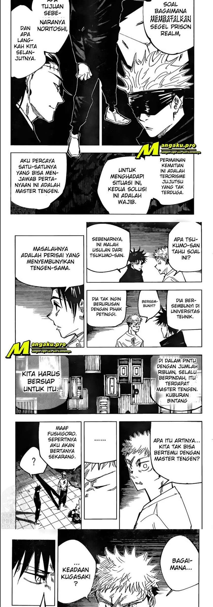 Jujutsu Kaisen — Chapter 144, halaman 3