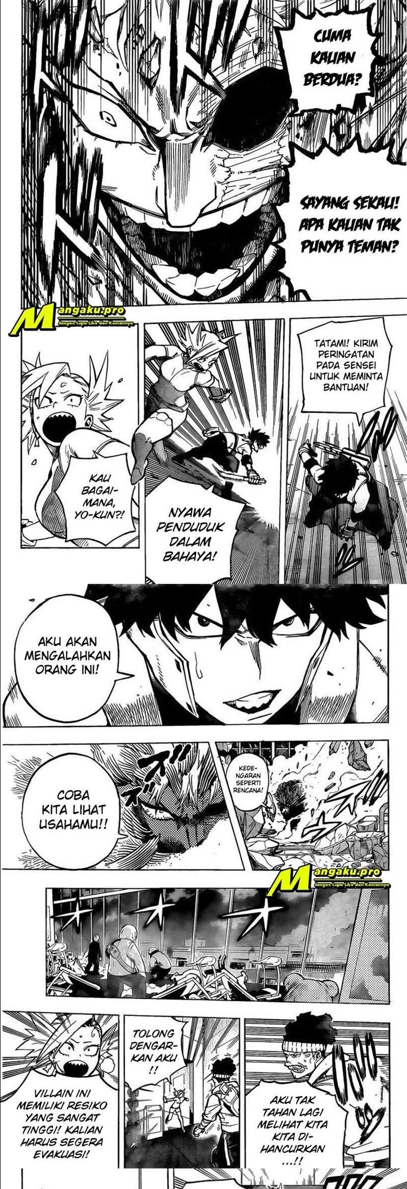 Boku no Hero Academia — Chapter 307, halaman 6