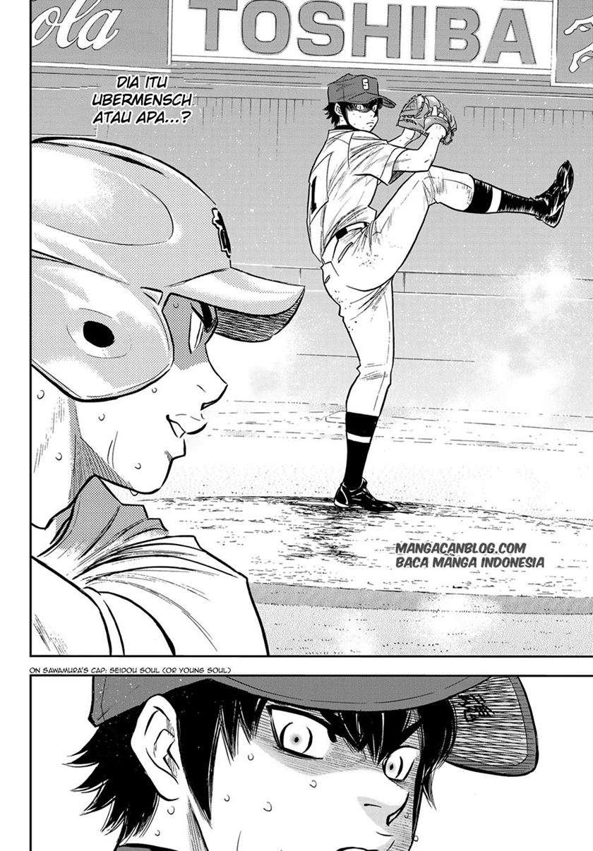 Diamond no Ace Act 2 — Chapter 243, halaman 14