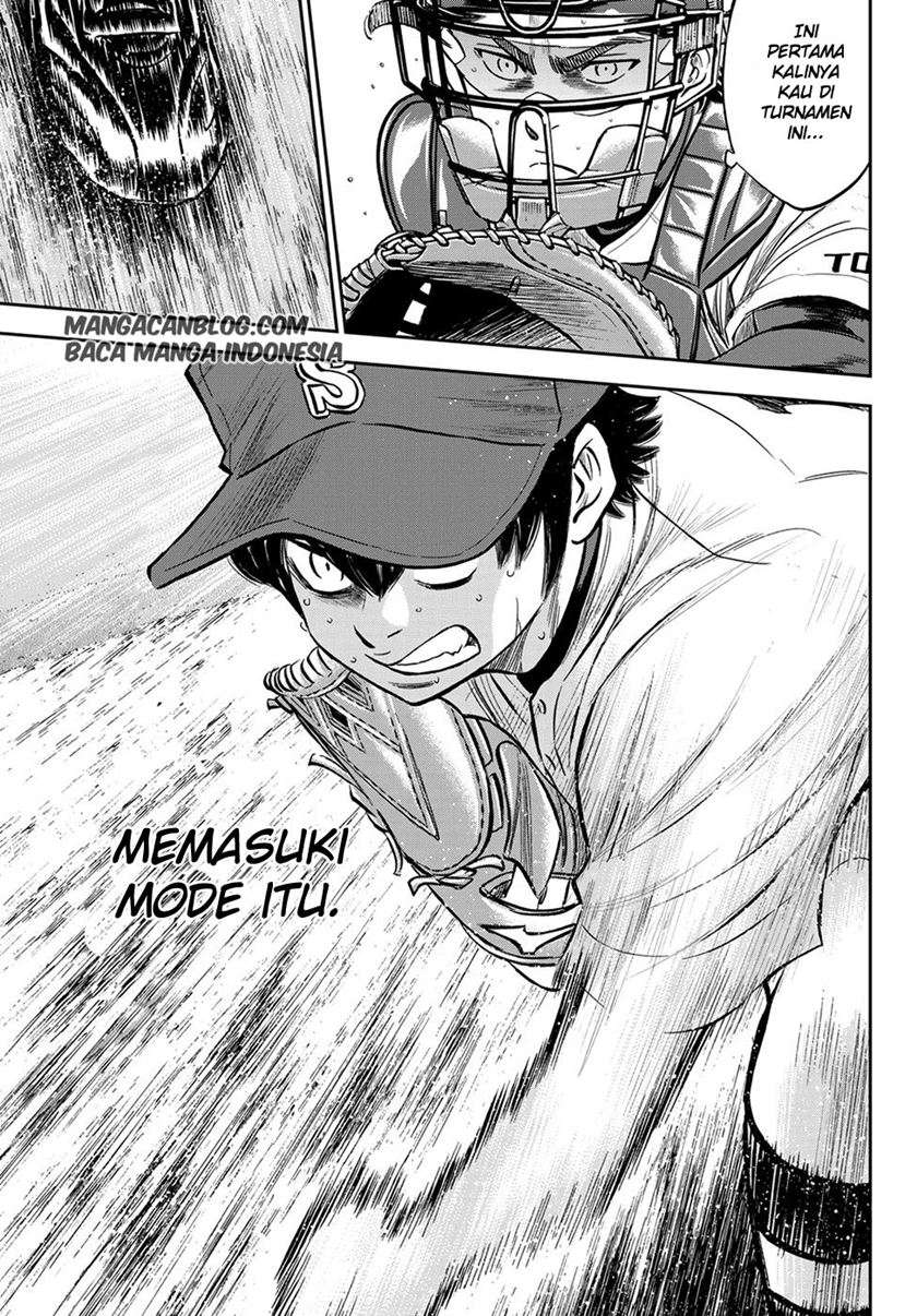 Diamond no Ace Act 2 — Chapter 243, halaman 15
