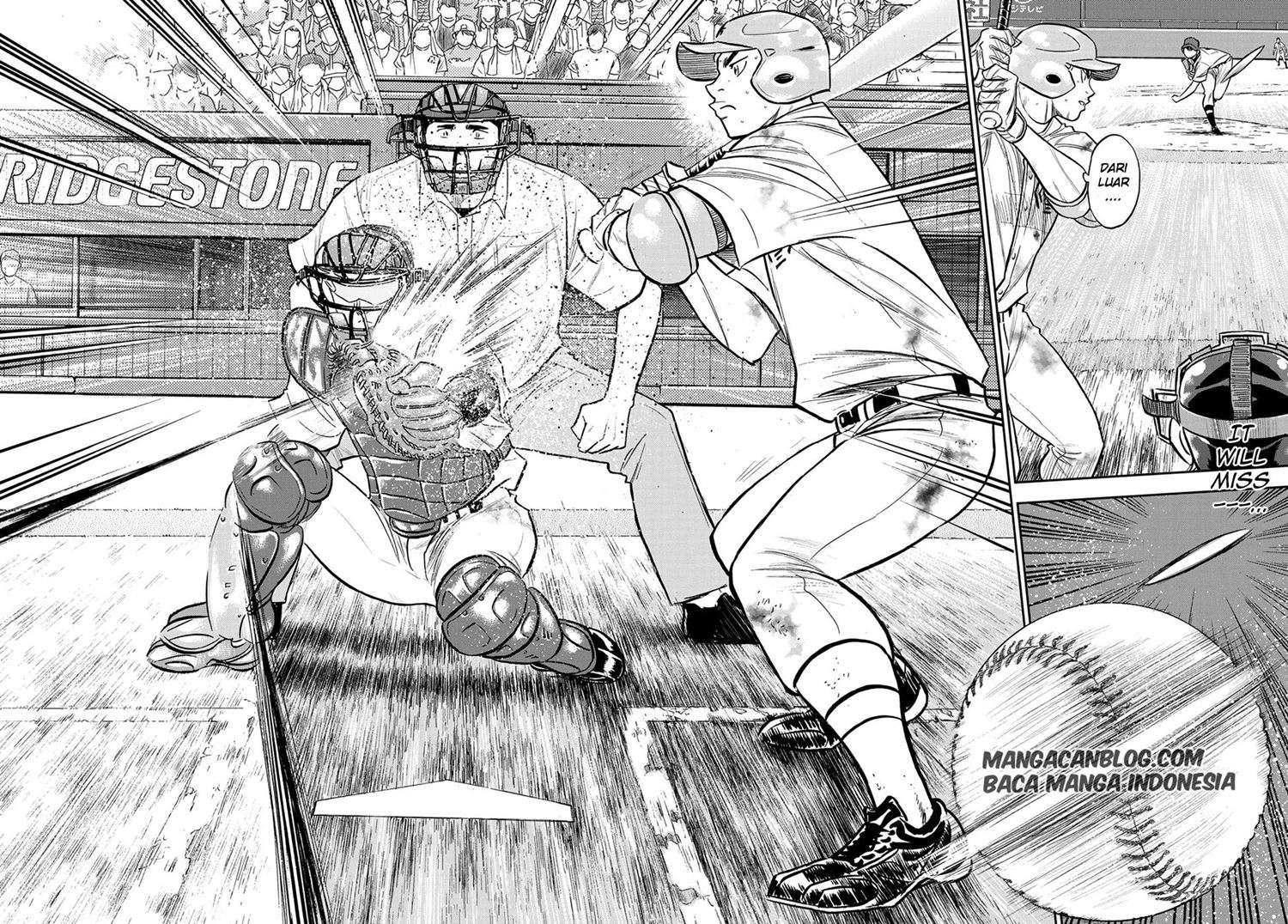 Diamond no Ace Act 2 — Chapter 243, halaman 16