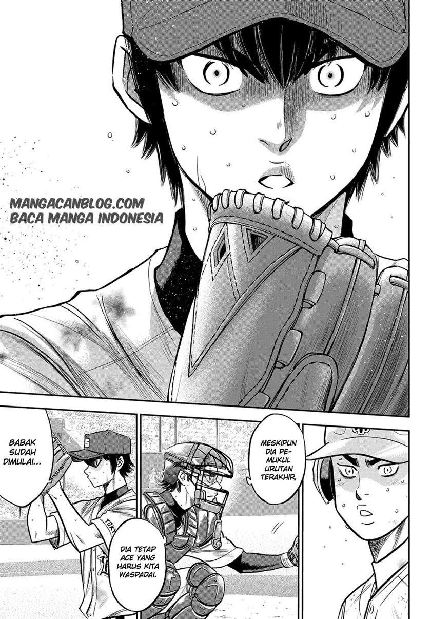 Diamond no Ace Act 2 — Chapter 243, halaman 9