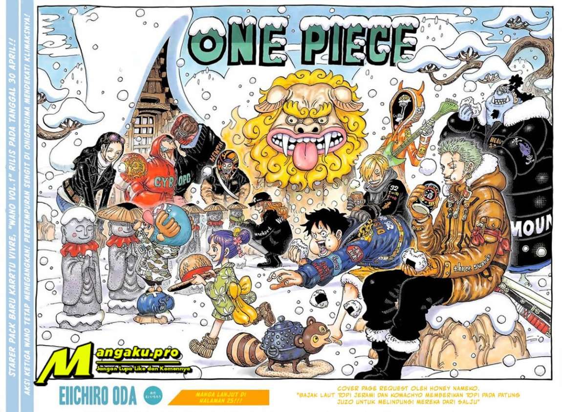One Piece — Chapter 1009, halaman 2