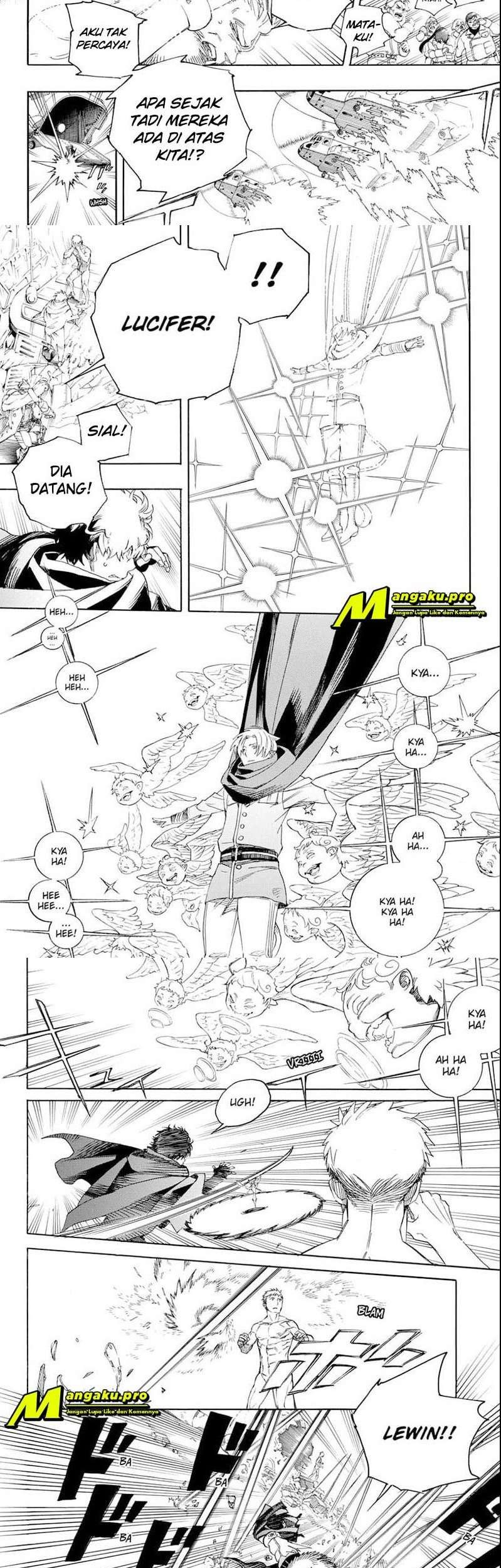 Ao no Exorcist — Chapter 129.1, halaman 5