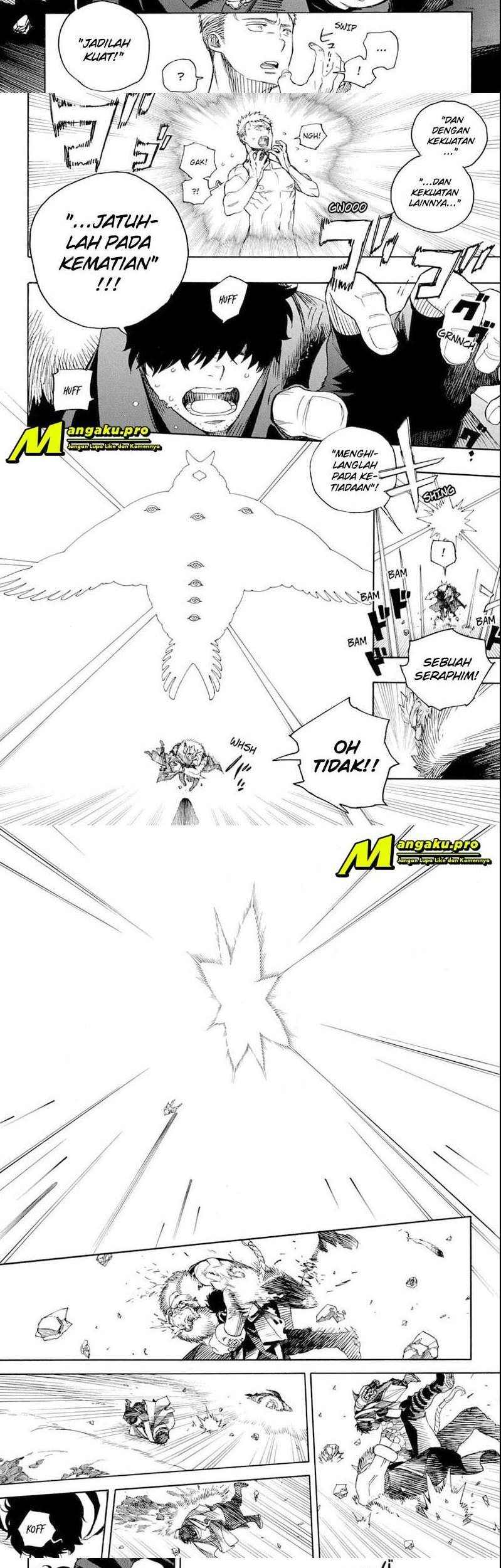 Ao no Exorcist — Chapter 129.1, halaman 7