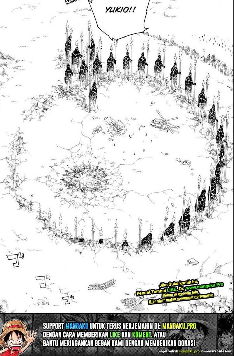 Ao no Exorcist — Chapter 129.1, halaman 10