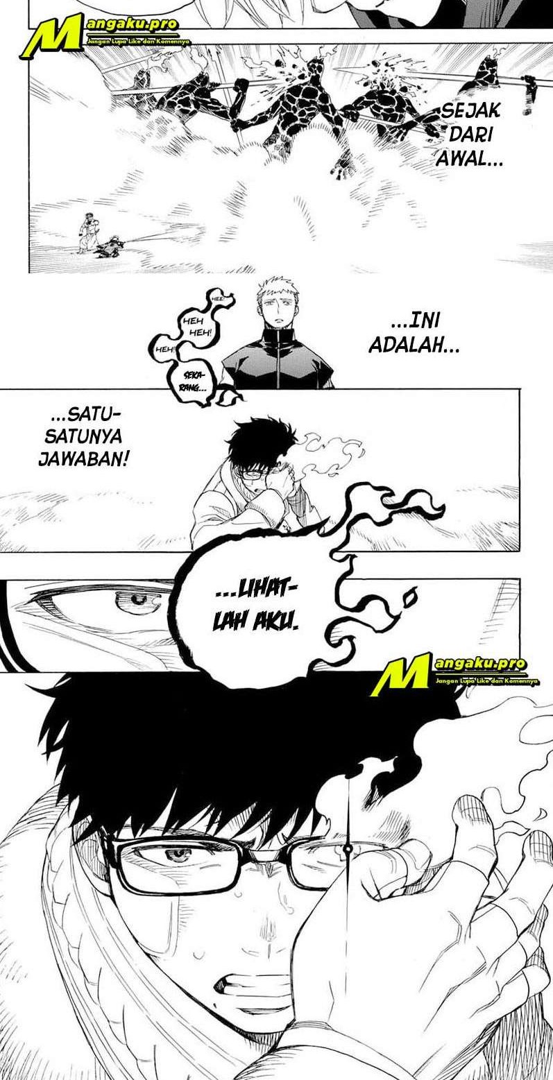 Ao no Exorcist — Chapter 129.2, halaman 6