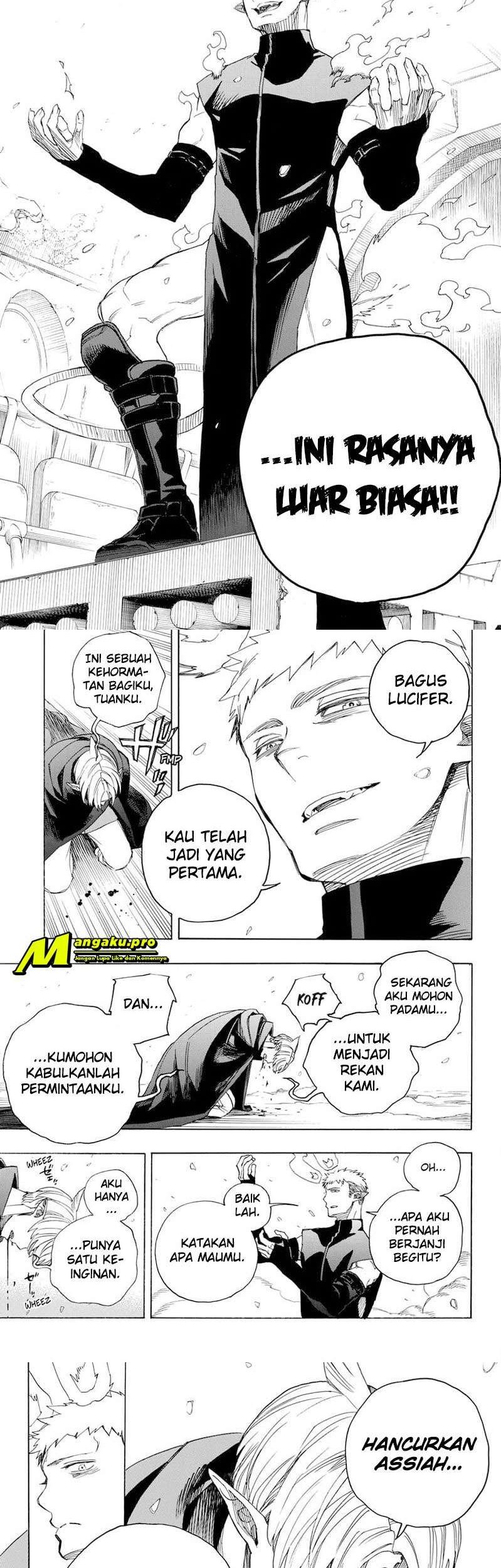 Ao no Exorcist — Chapter 129.2, halaman 9