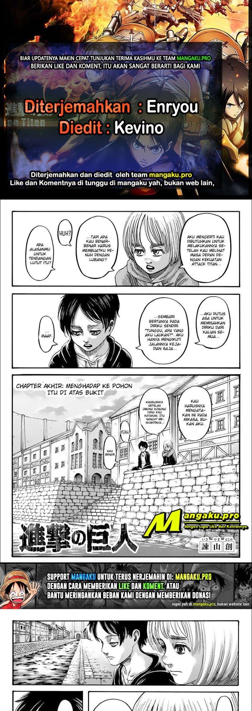 Shingeki no Kyojin — Chapter 139.1, halaman 1