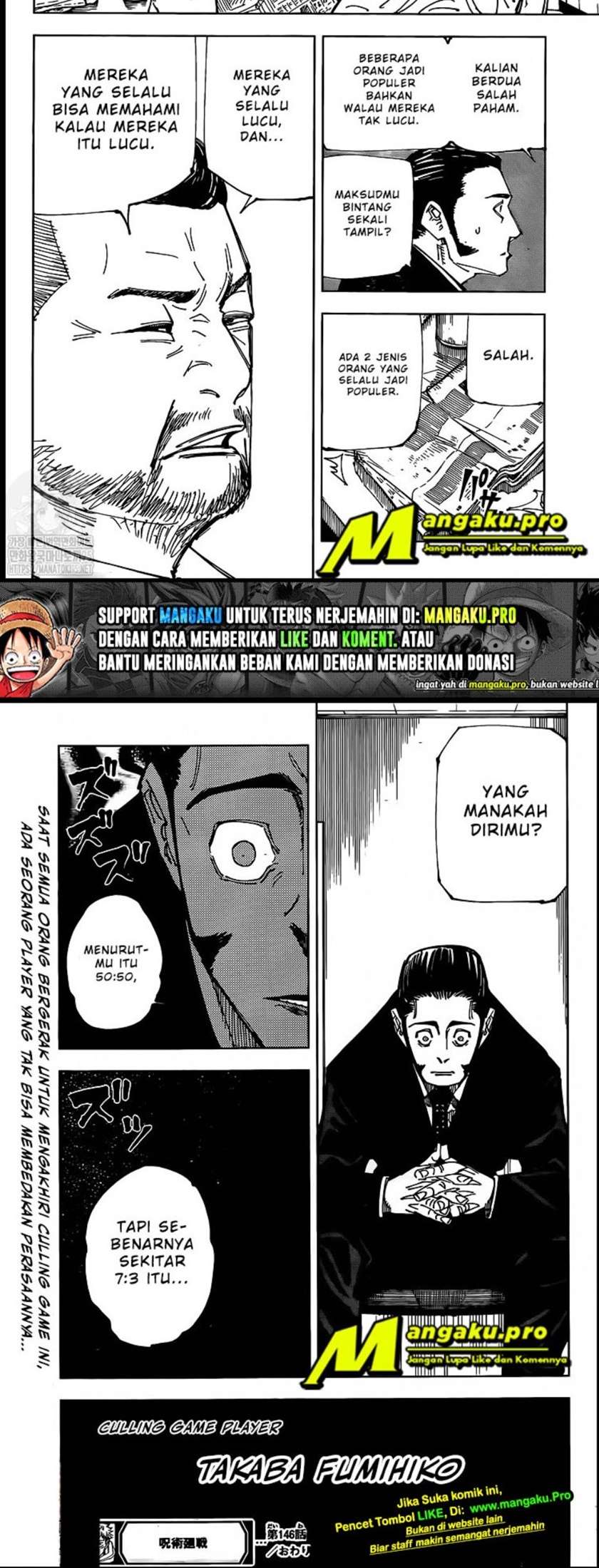 Jujutsu Kaisen — Chapter 146, halaman 12
