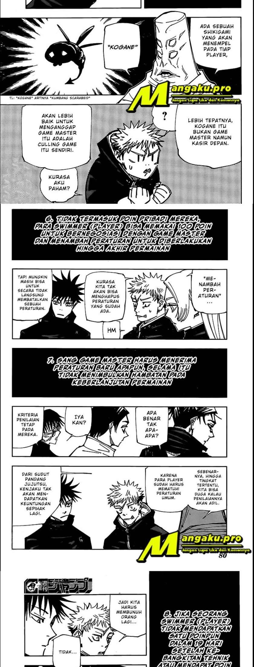 Jujutsu Kaisen — Chapter 146, halaman 6