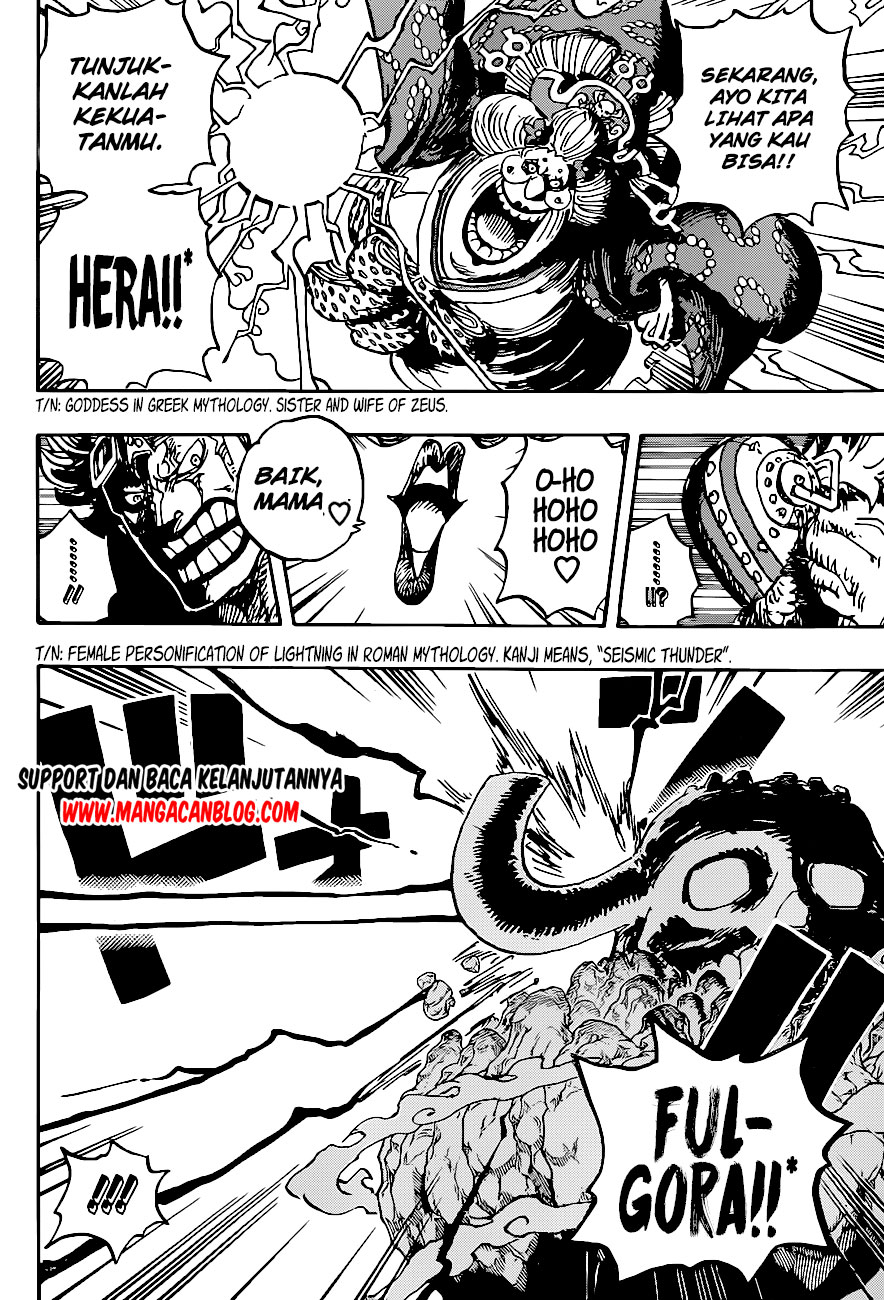 One Piece — Chapter 1011, halaman 4