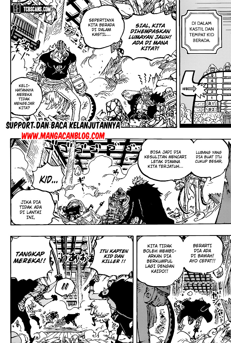 One Piece — Chapter 1011, halaman 8