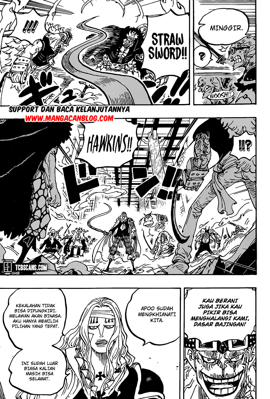 One Piece — Chapter 1011, halaman 9