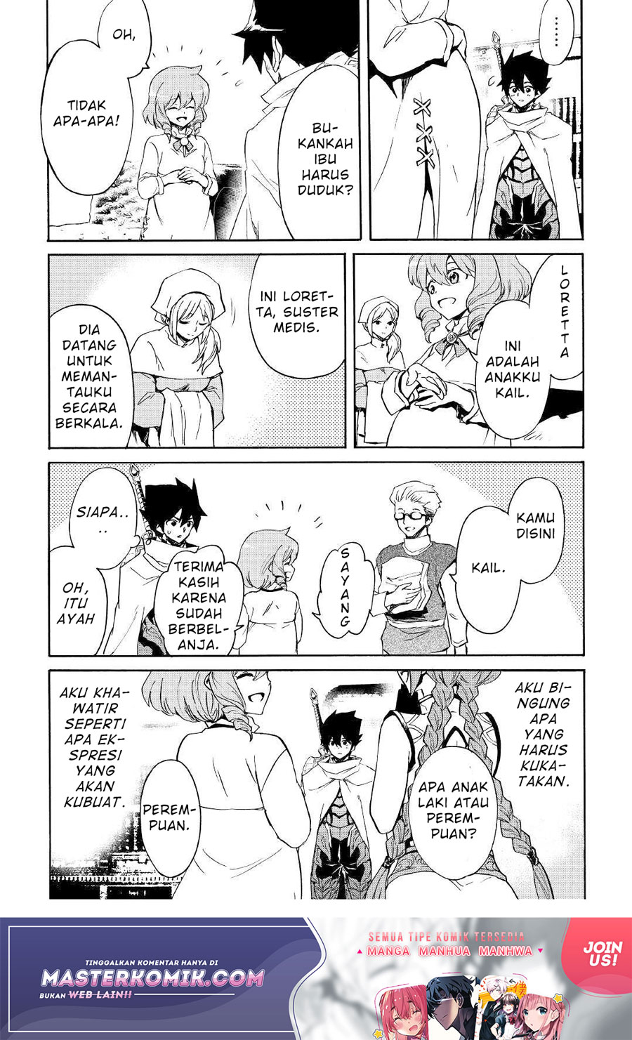 Tsuyokute New Saga — Chapter 80, halaman 9