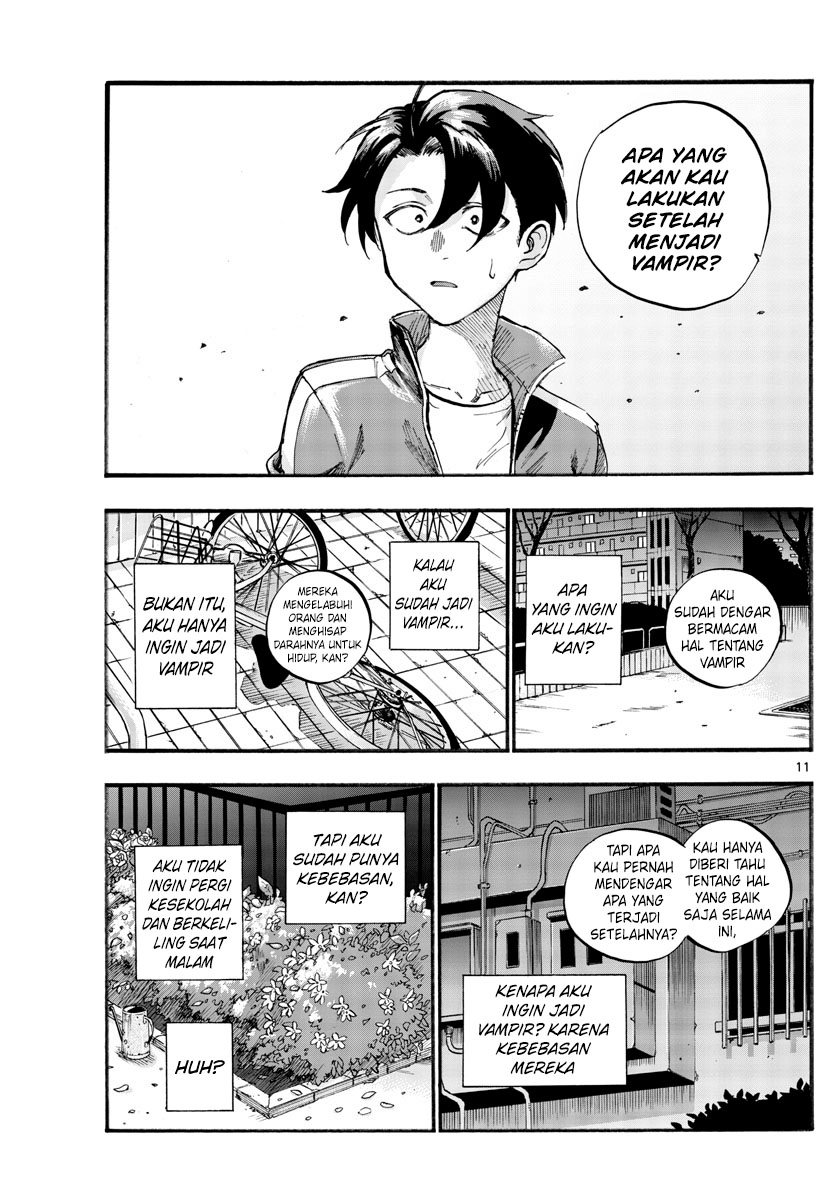Yofukashi no Uta — Chapter 41, halaman 13