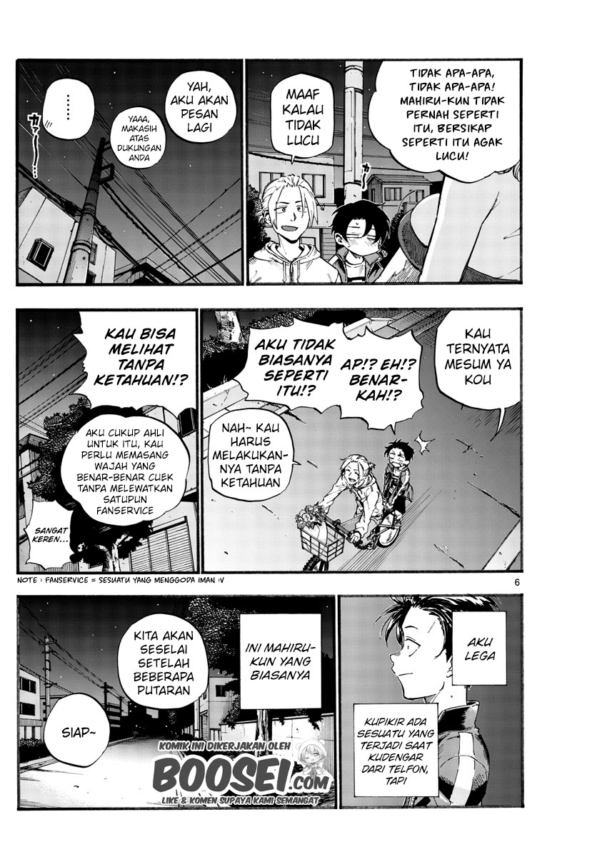 Yofukashi no Uta — Chapter 41, halaman 8
