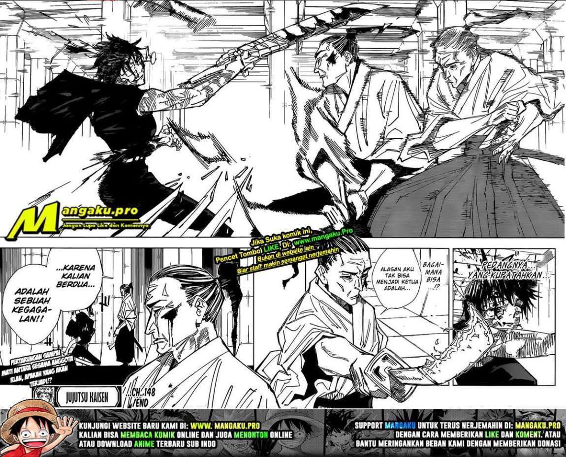 Jujutsu Kaisen — Chapter 148, halaman 11