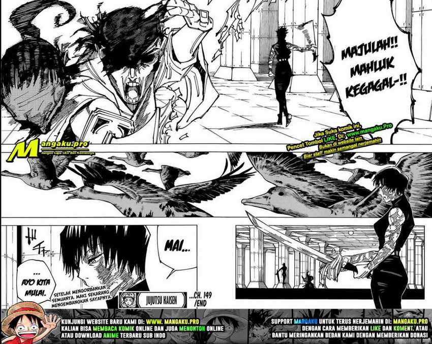 Jujutsu Kaisen — Chapter 149, halaman 13