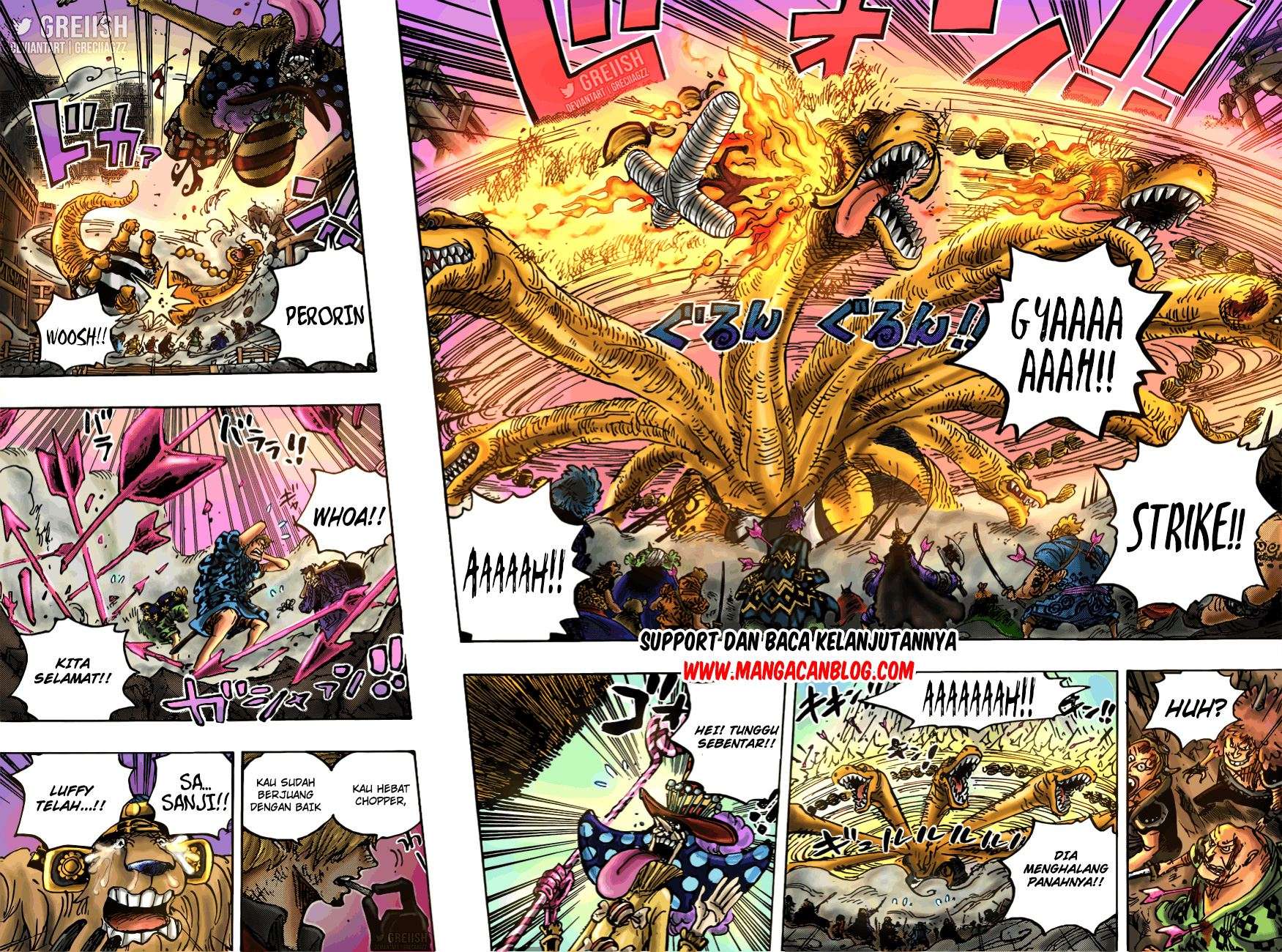 One Piece — Chapter 1015, halaman 6