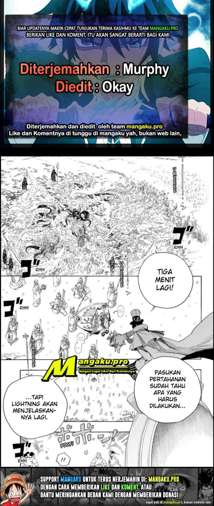 Ao no Exorcist — Chapter 131.2, halaman 1
