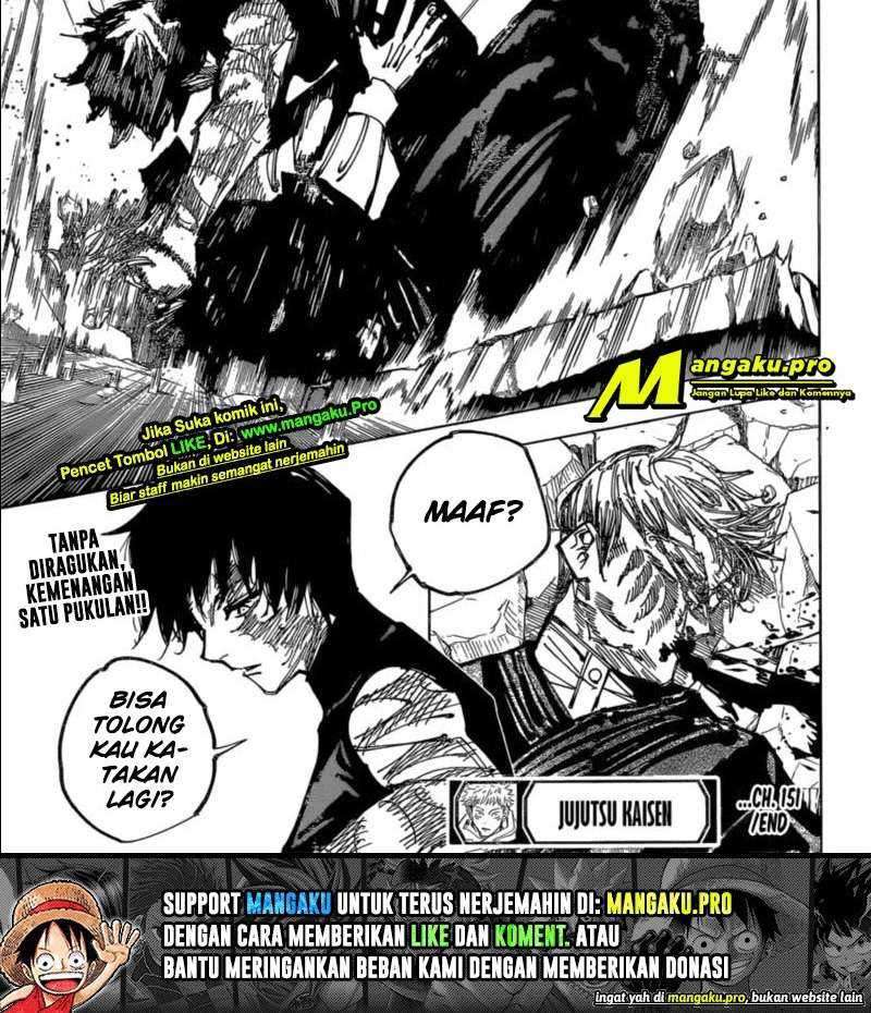 Jujutsu Kaisen — Chapter 151, halaman 11