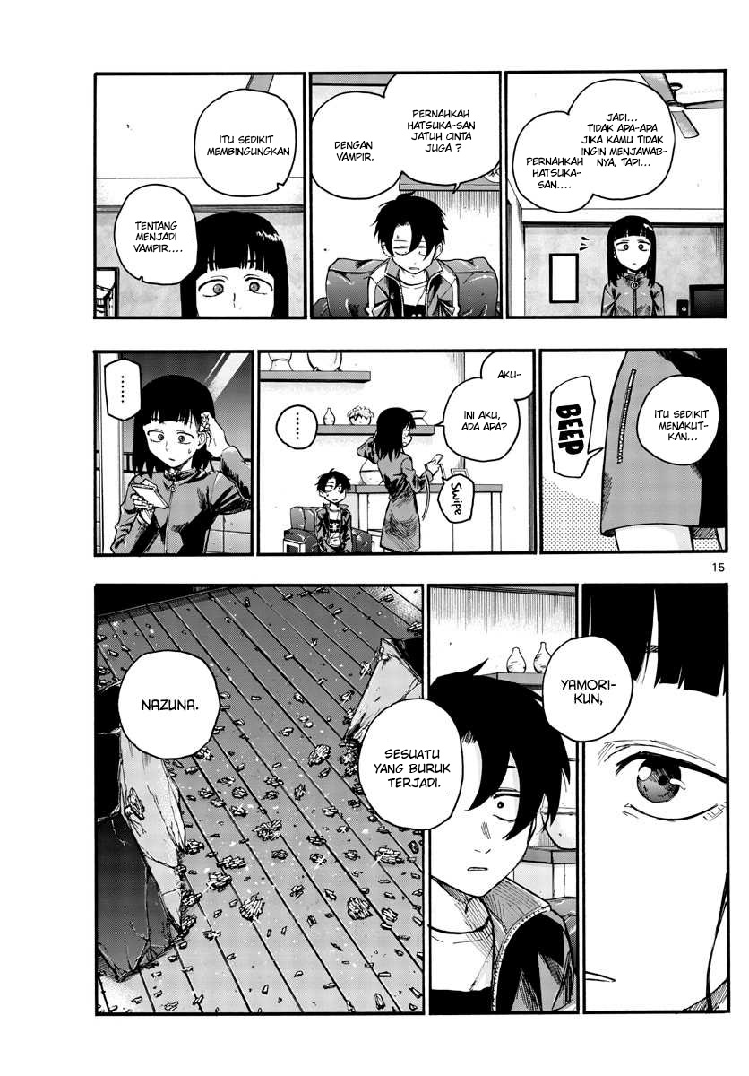 Yofukashi no Uta — Chapter 44, halaman 17