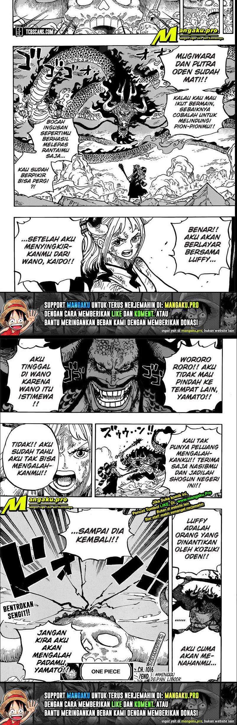 One Piece — Chapter 1016, halaman 8