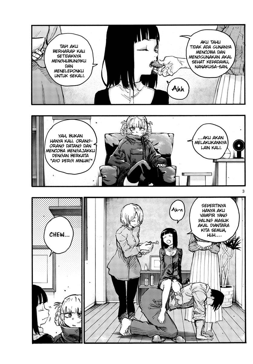 Yofukashi no Uta — Chapter 47, halaman 5