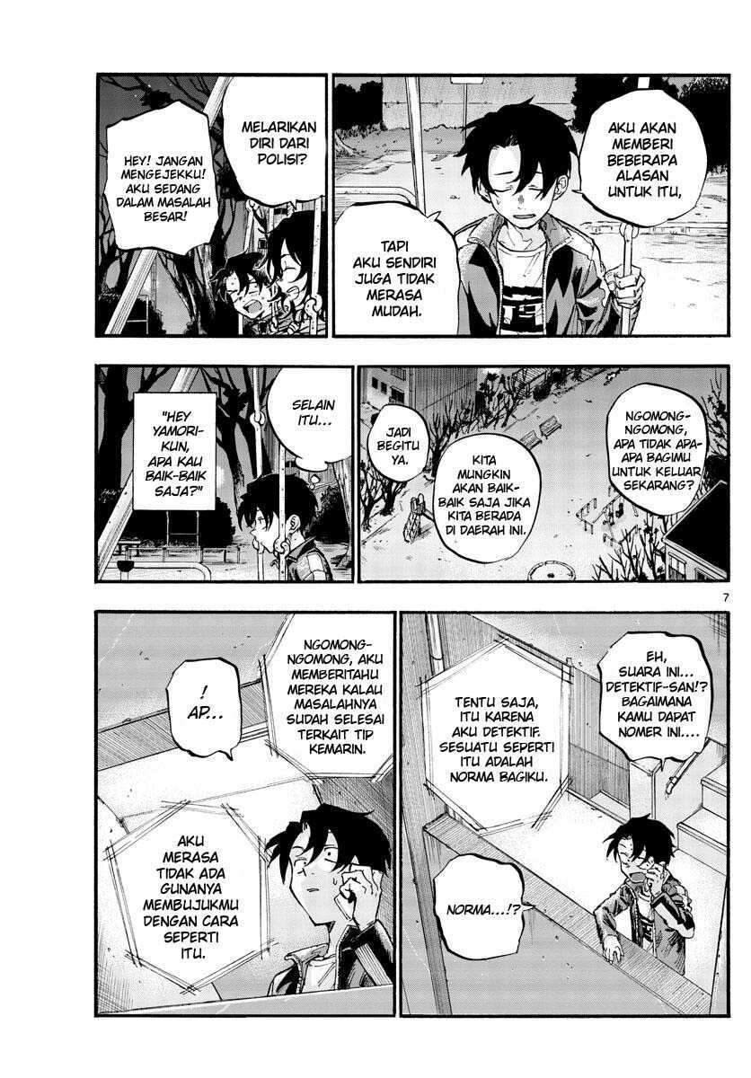 Yofukashi no Uta — Chapter 48, halaman 9