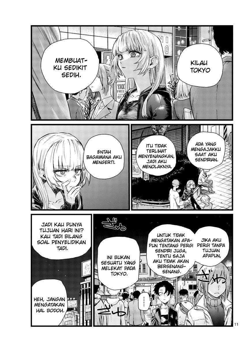Yofukashi no Uta — Chapter 51, halaman 13
