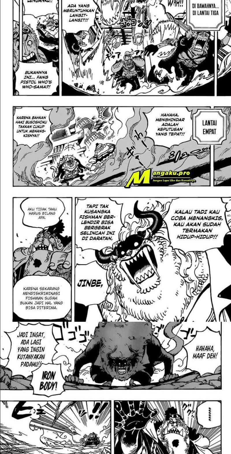 One Piece — Chapter 1018, halaman 4