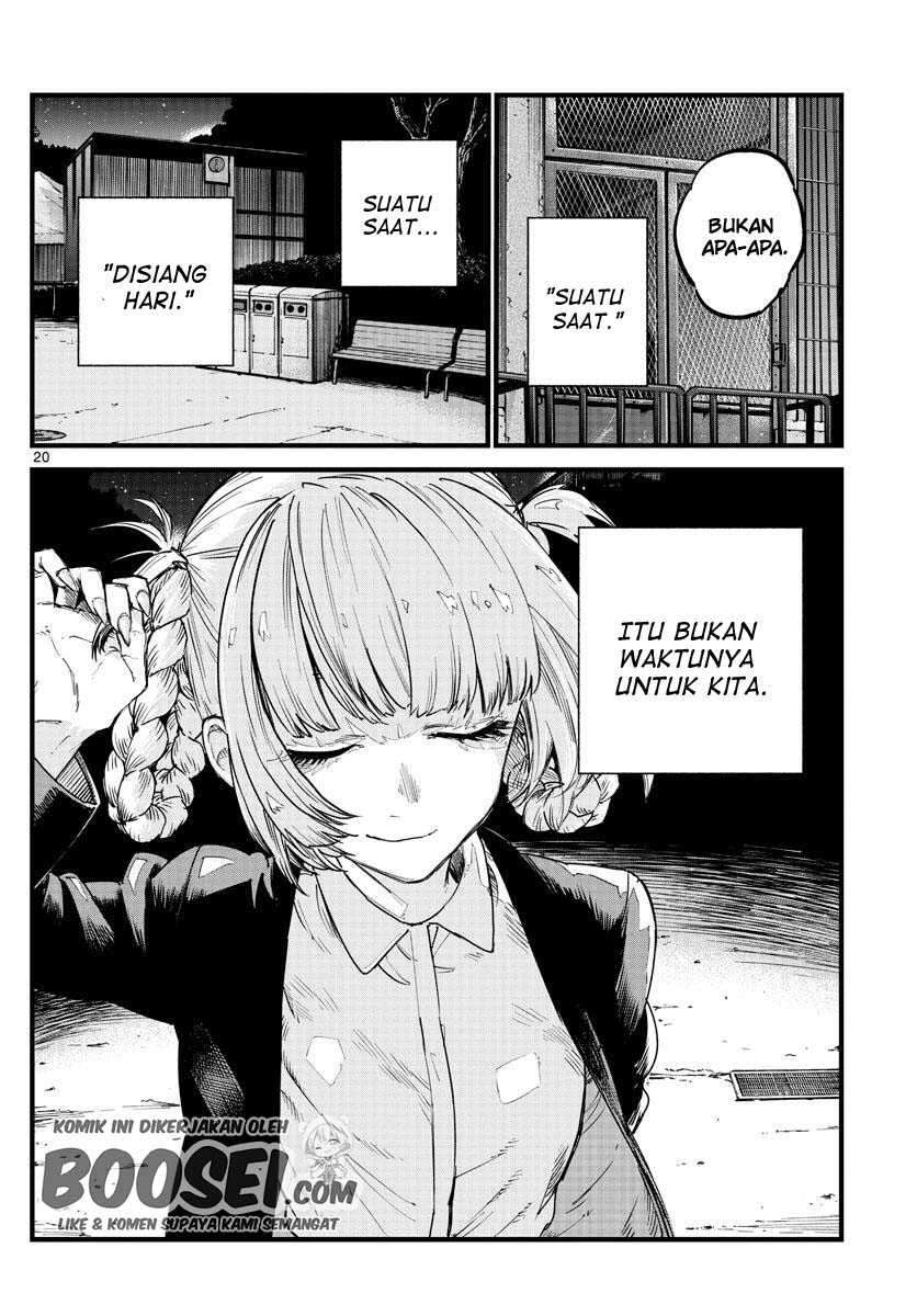 Yofukashi no Uta — Chapter 52, halaman 22