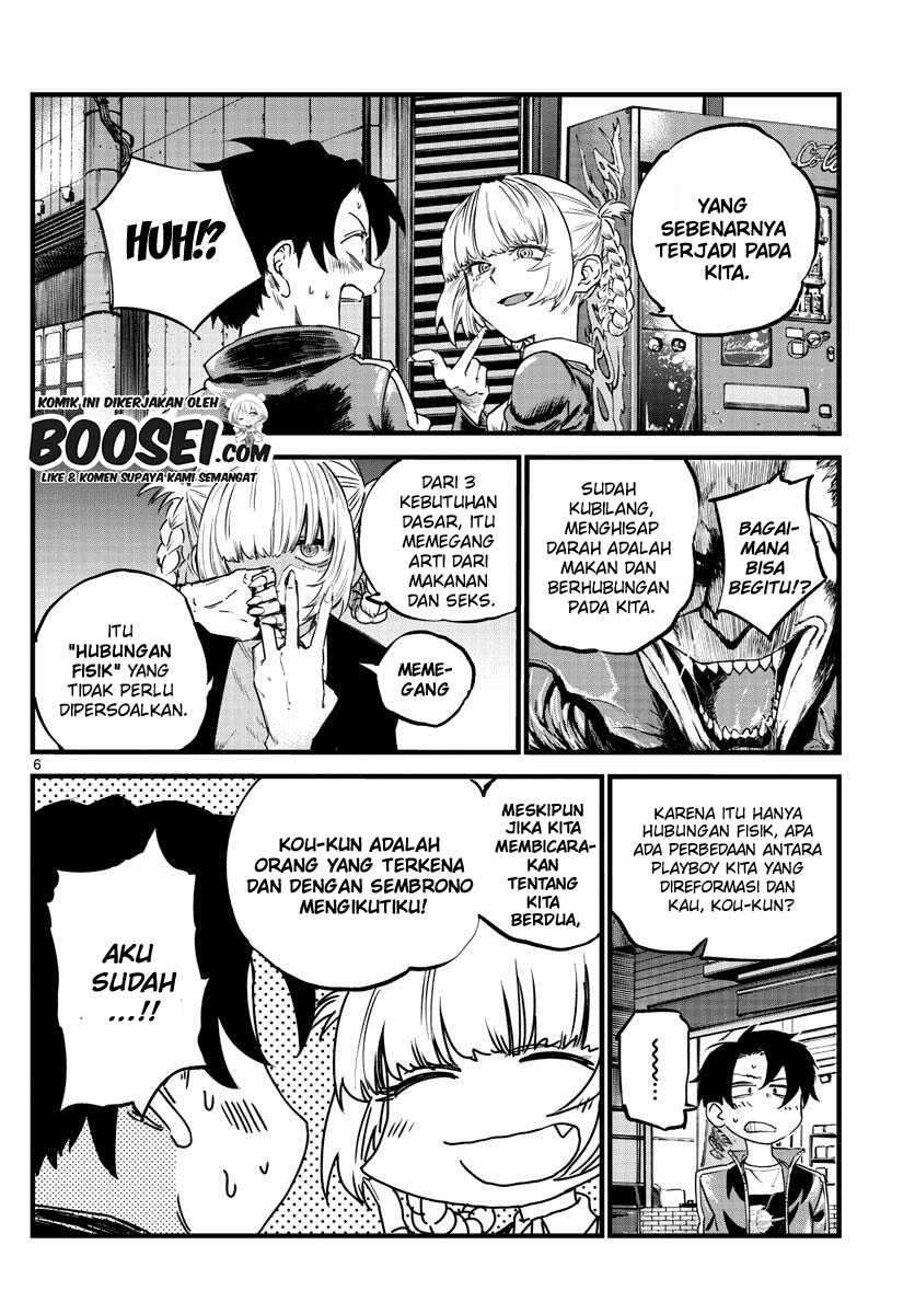 Yofukashi no Uta — Chapter 52, halaman 8