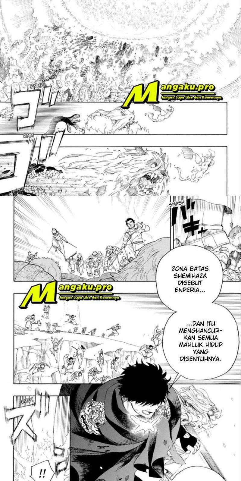 Ao no Exorcist — Chapter 132, halaman 2