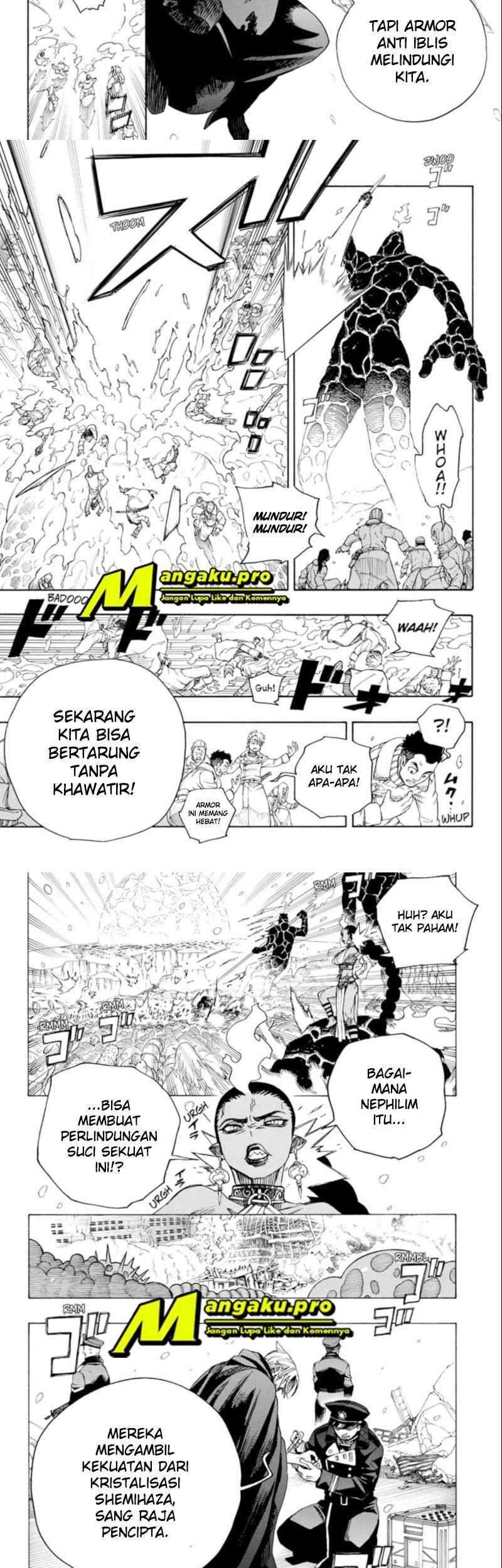 Ao no Exorcist — Chapter 132, halaman 3