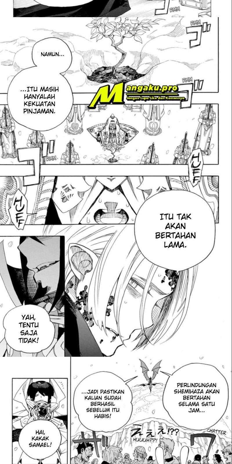 Ao no Exorcist — Chapter 132, halaman 4