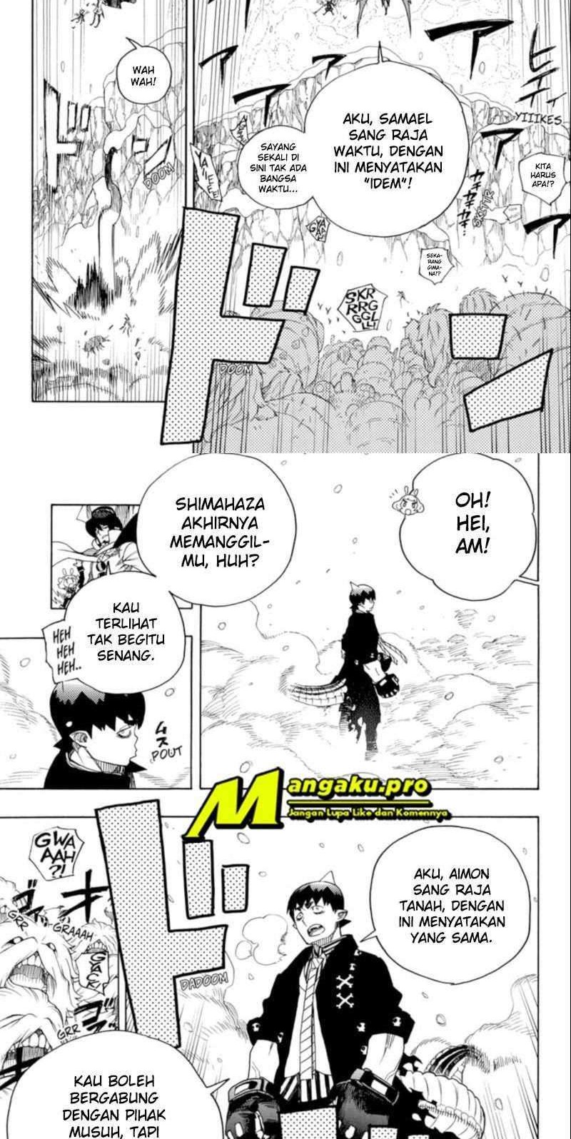 Ao no Exorcist — Chapter 132, halaman 6