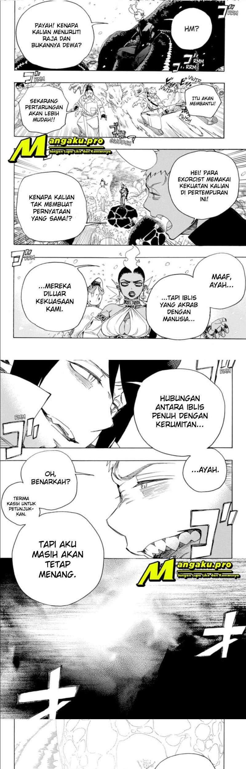 Ao no Exorcist — Chapter 132, halaman 9
