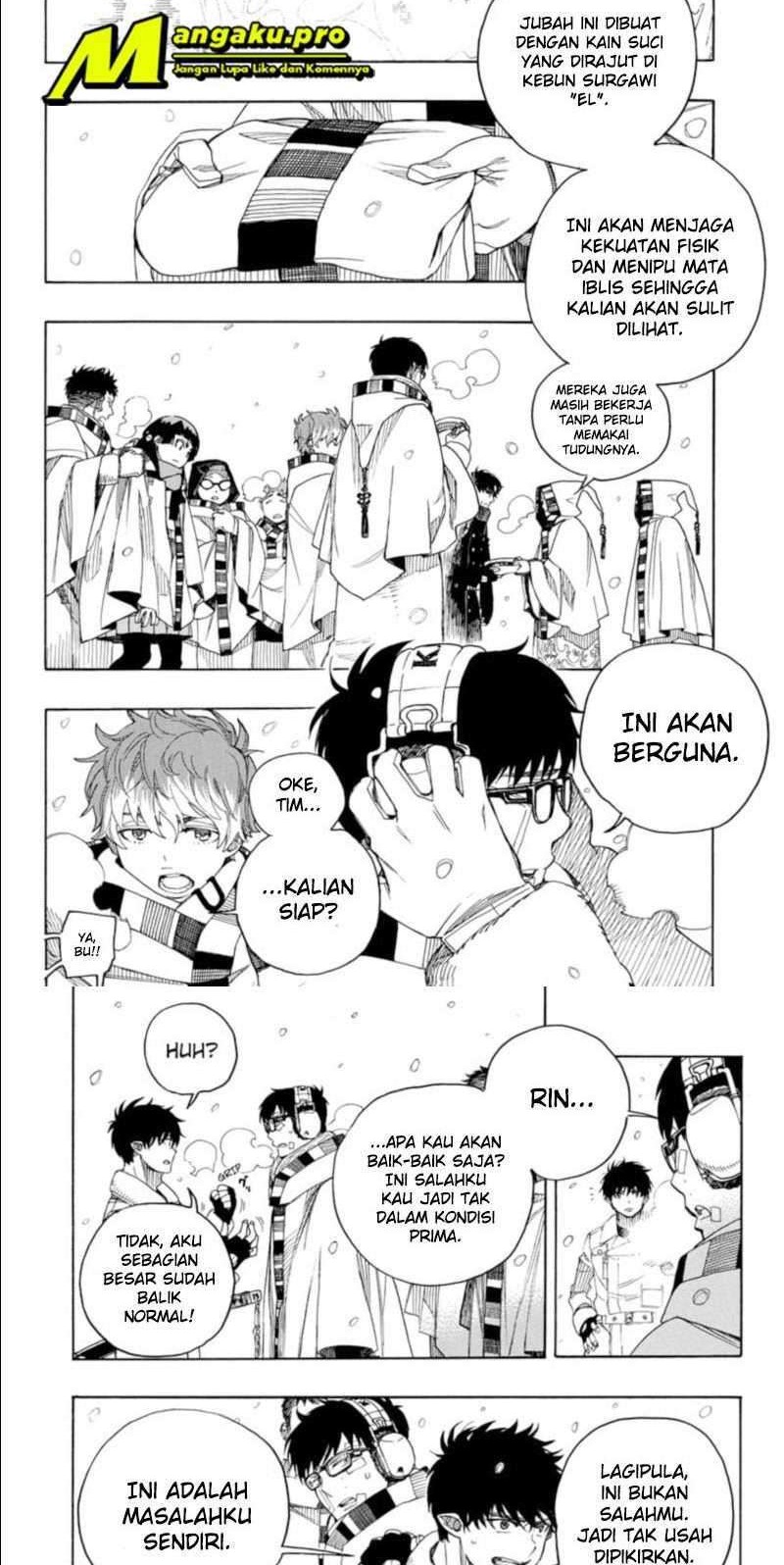 Ao no Exorcist — Chapter 132, halaman 10