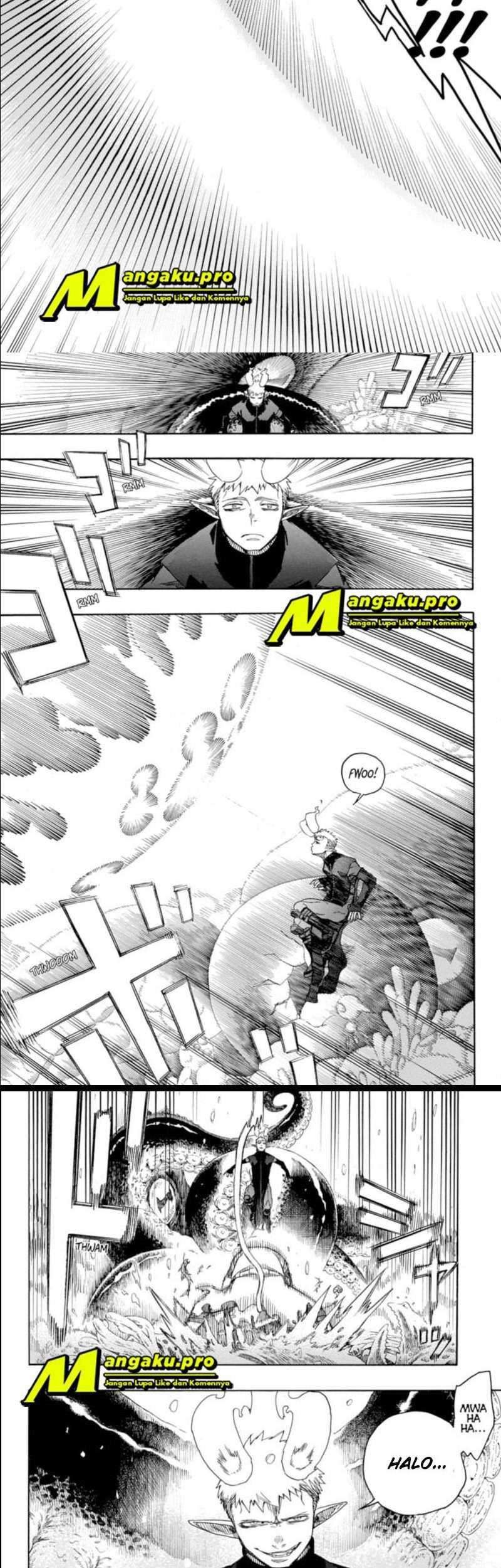 Ao no Exorcist — Chapter 132, halaman 15