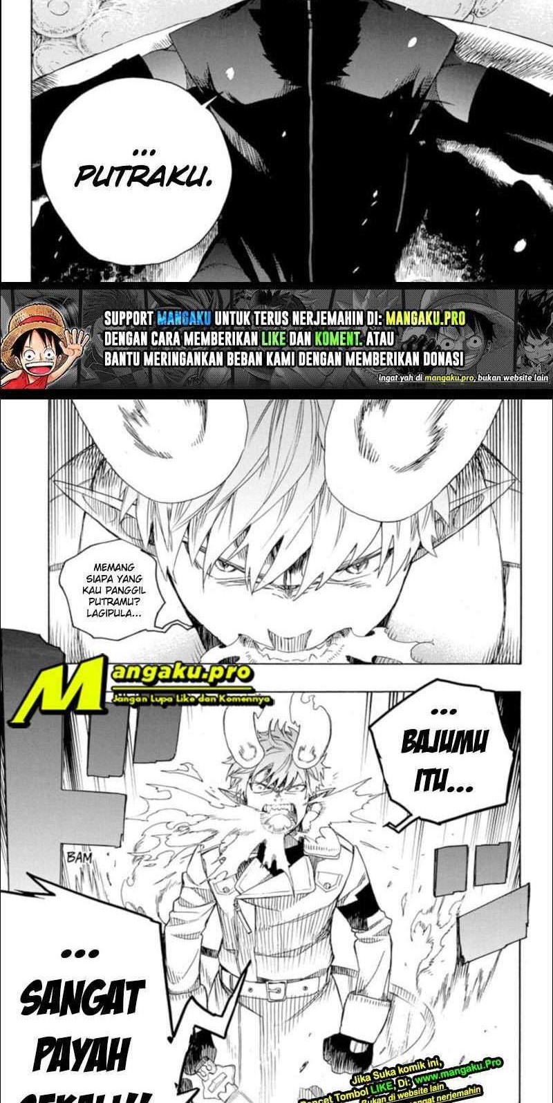 Ao no Exorcist — Chapter 132, halaman 16
